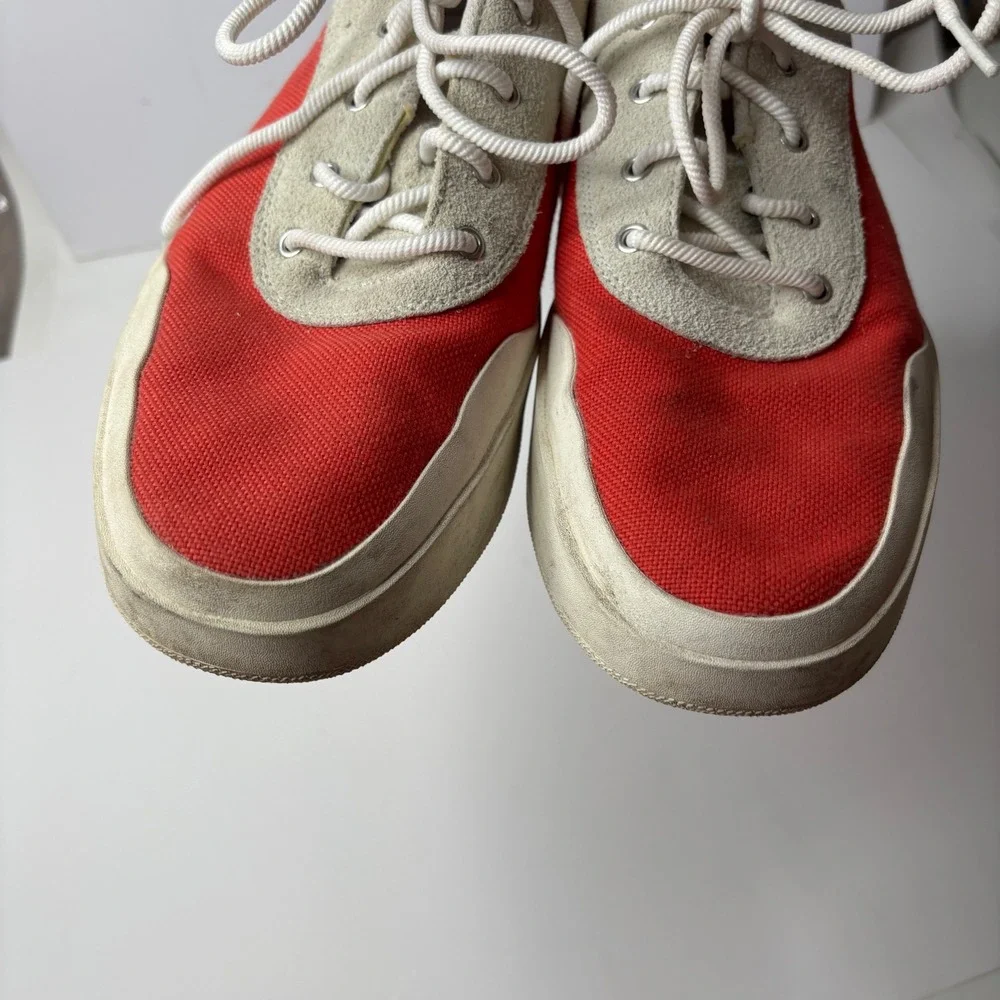 Jordan Westbrook 0.3 Crimson Red Cream Boat Shoes Sneakers Mens 11.5 Casual